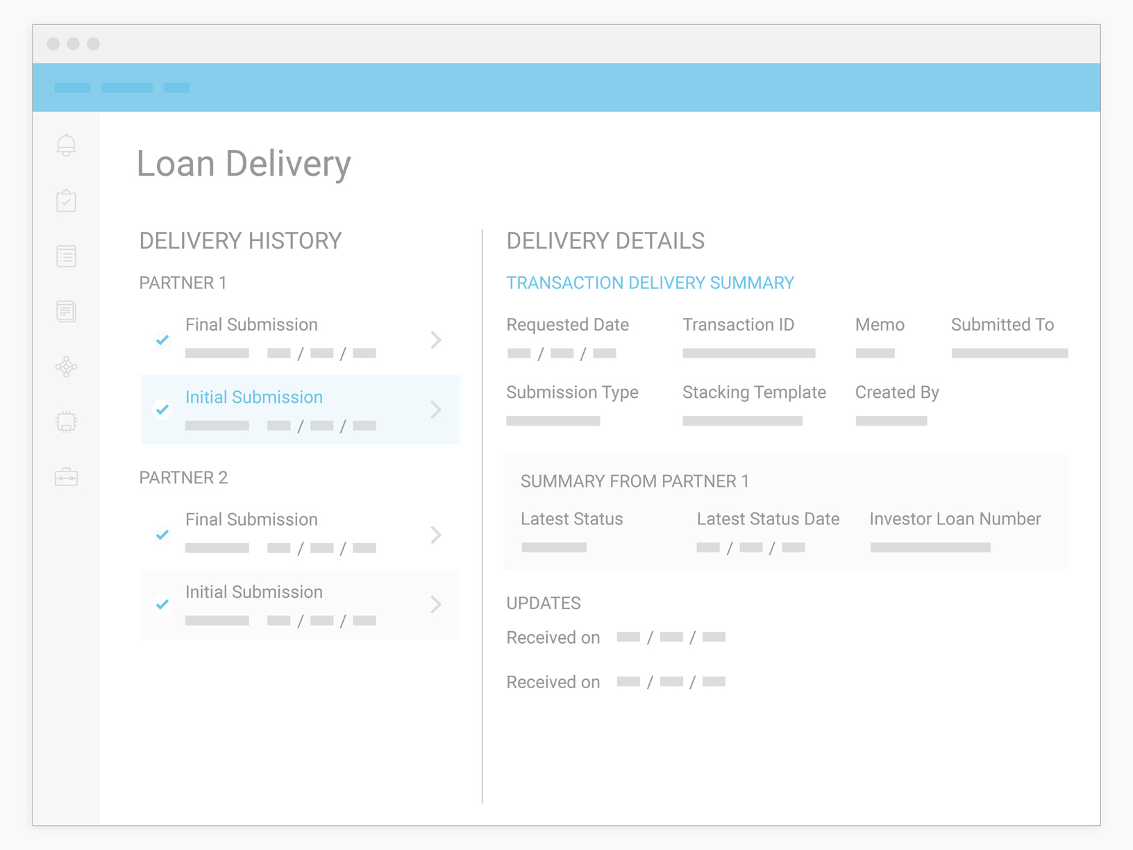 Correspondent lending